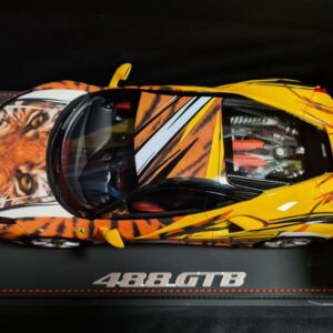 5953868225211121364 FERRARI 488 GTB TIGER 1/18