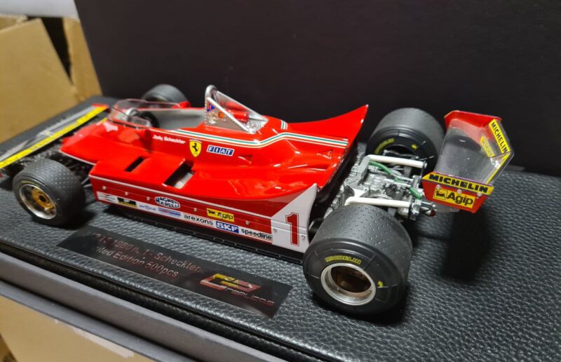 5979081568729286152 FERRARI 312 T5 J.SCHECKTER 1/18