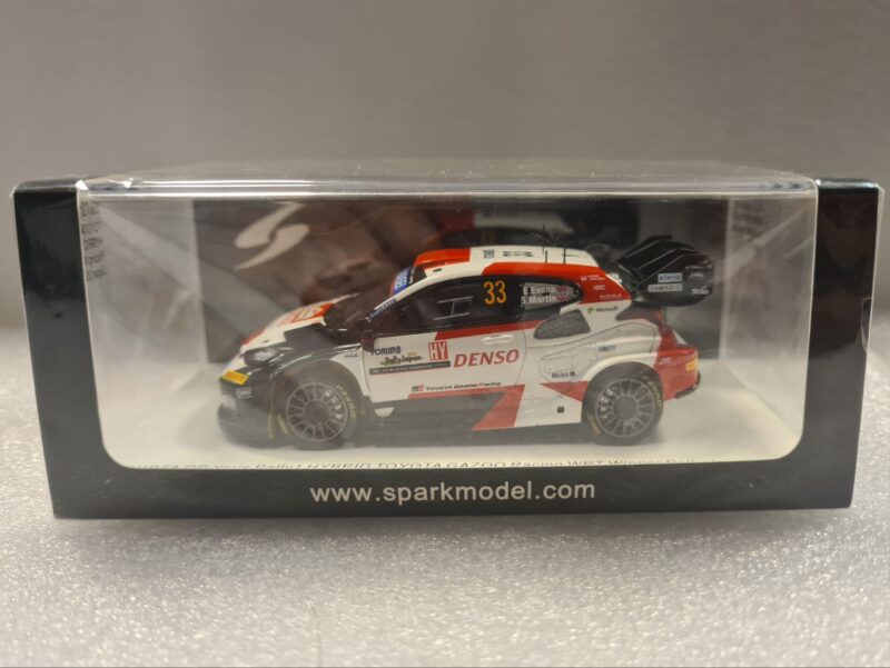 TOYOTA GR YARIS RALLY E.EVANS-S.MARTIN 1/43