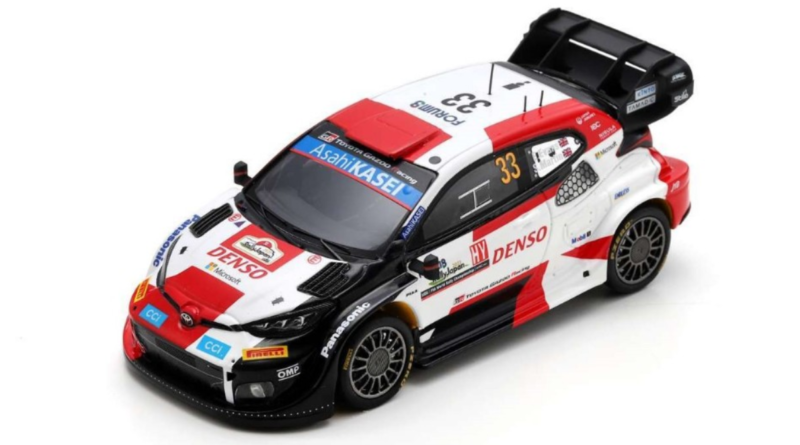 TOYOTA GR YARIS RALLY E.EVANS-S.MARTIN 1/43