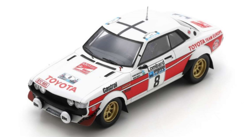 S7722 TOYOTA CELICA 2000 GT MIKKOLA-HERTZ 1/43