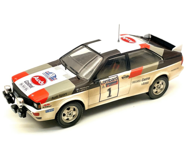 rally AUDI QUATTRO A1 H.MIKKOLA-A.HERTZ 1/24