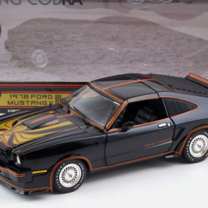 FORD MUSTANG KING COBRA NOIR 1/18
