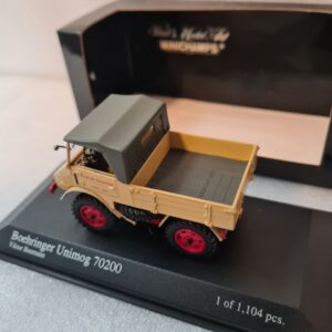 BOEHRINGER UNIMOG 70200 V.BAUMANN 1/43
