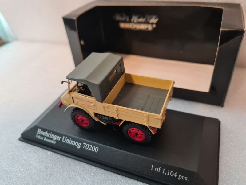 BOEHRINGER UNIMOG 70200 V.BAUMANN 1/43