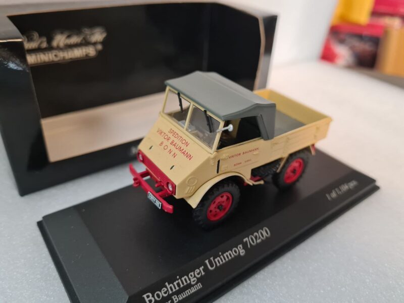 BOEHRINGER UNIMOG 70200 V.BAUMANN 1/43