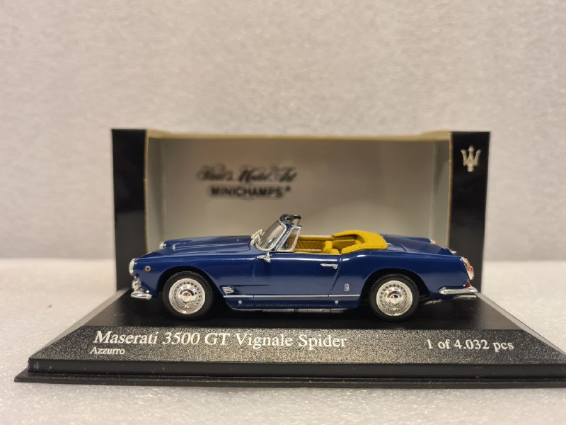 5800666282201302333 MASERATI 3500 GT VIGNALE SPIDER 1961 1/43
