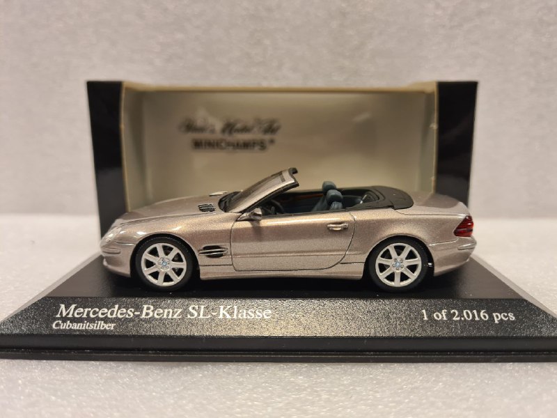 5800666282201302424 MERCEDES BENZ SL CLASS CABRIOLET 2003 1/43
