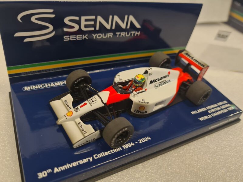 5805418891147592680 McLAREN HONDA MP4/6 A.SENNA 1/43