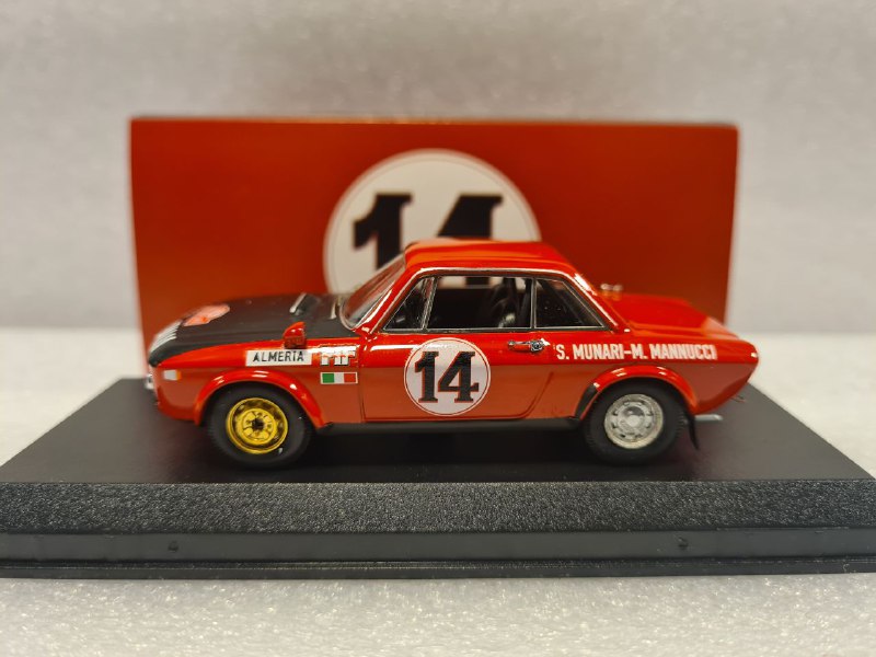 5809922490774963258 LANCIA FULVIA COUPE' 1.6HF MUNARI-MANNUCCI 1/43