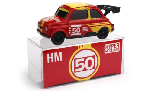 BR069 FIAT 500 BRUMS HYPECAR MODELCAR 50 1/43