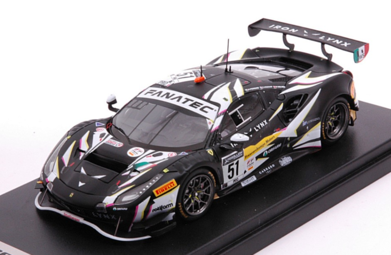 LSRC103 FERRARI 488 GTE LEDOG.-NIELS.-PIER GUIDI 1/43
