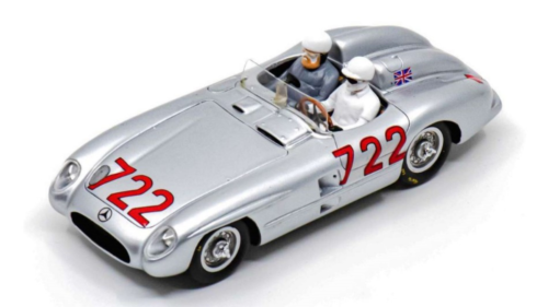 S5859 MERCEDES 300 SLR MOSS-JENKINSON W/FIGURE 1/43
