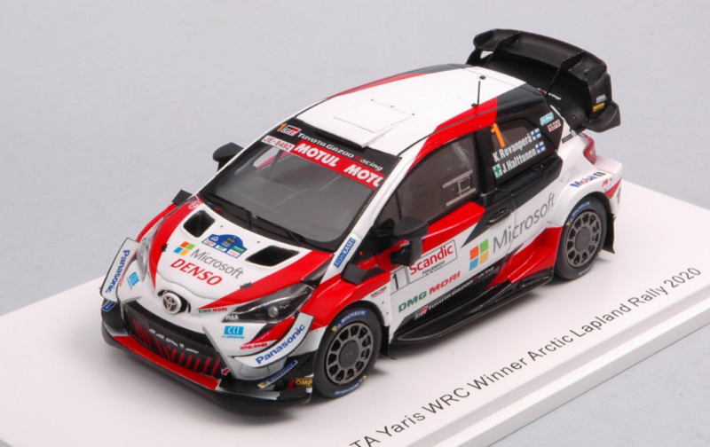 TOYOTA YARIS WRC ROVANPERA-HALTTUNEN 1/43