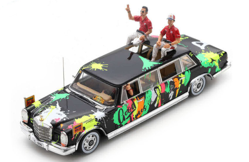 MERCEDES 600 PULLM. REBELLION PARADE PILOTES 1/43
