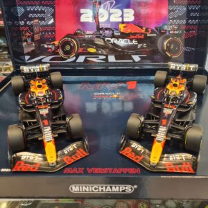 ORACLE RED BULL RACING RB19 M.VERSTAPPEN DOUBLE SET 1/18