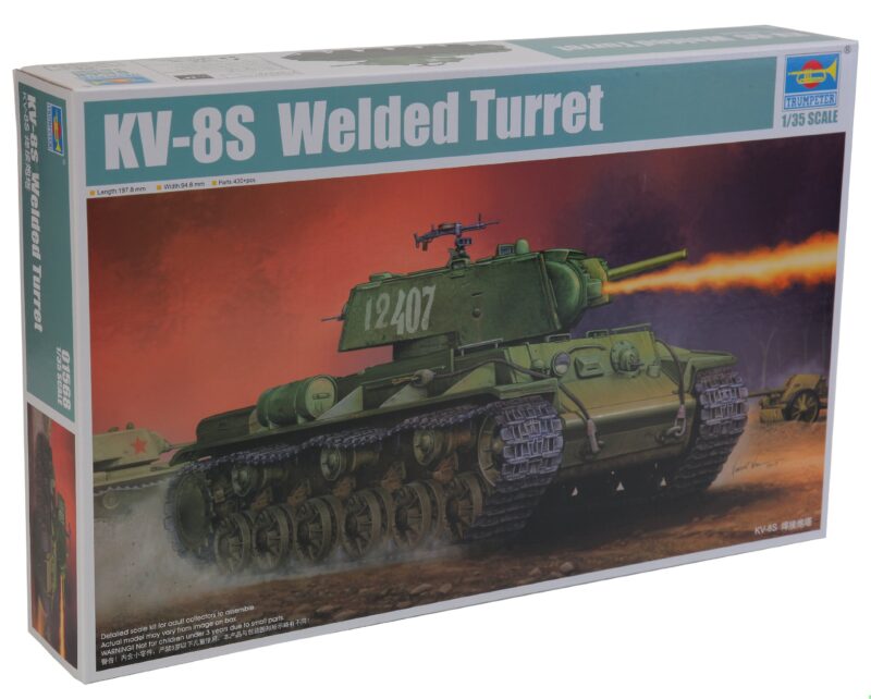 KV-8S WELDED TURRET 1/35