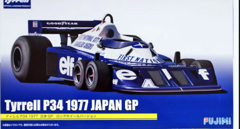 TYRRELL P34 DEPAILLER-PETERSON 1/20