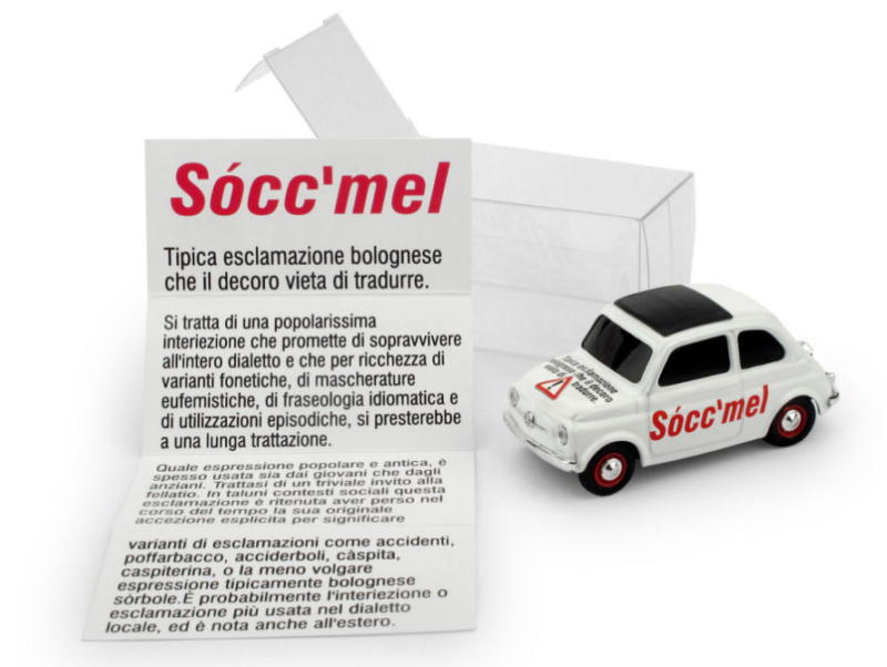 FIAT 500 "SOCC MEL" 1/43