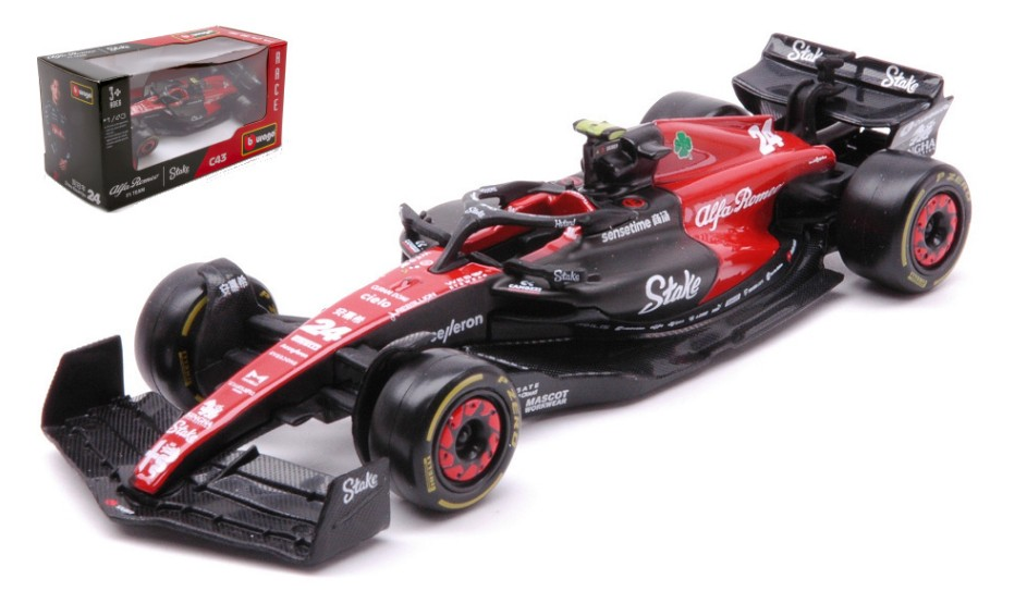 ALFA ROMEO C43 F1 C. ZHOU 1/43