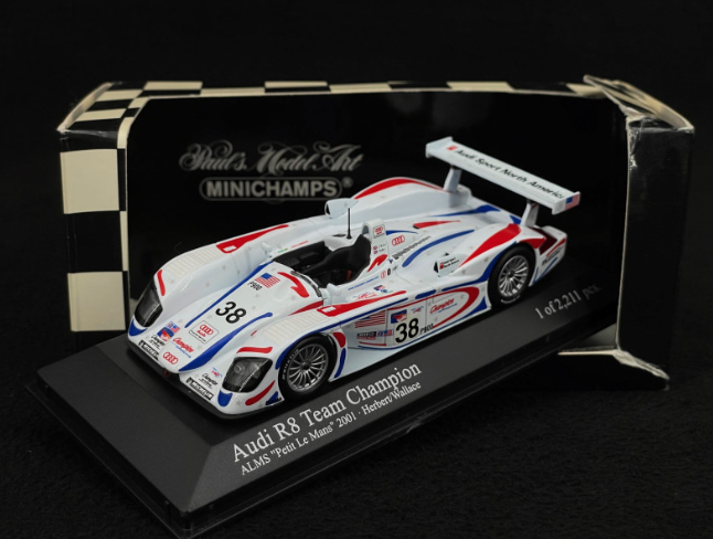 AUDI R8 HERBERT-WALLACE 1/43