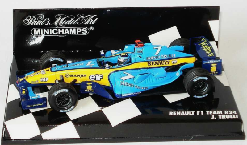 RENAULT F1 TEAM R24 J.TRULLI 1/43