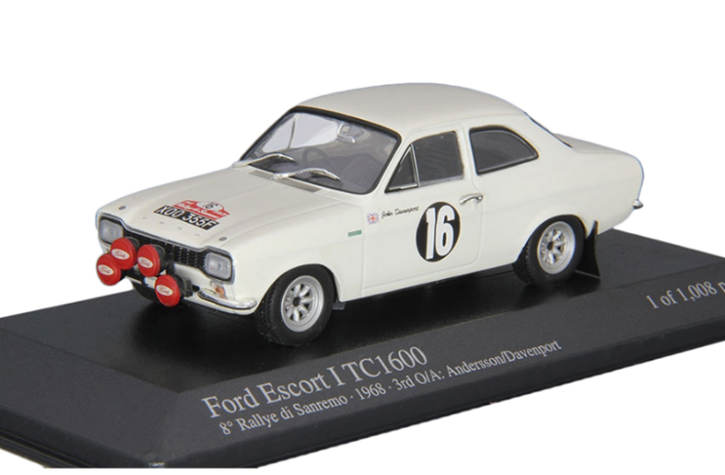 FORD ESCORT RS1600 ANDERSSON-DAVENPORT 1/43