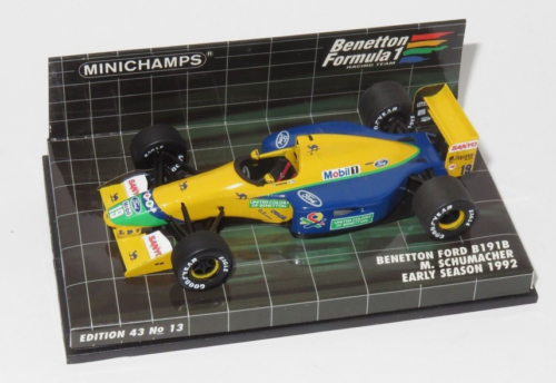 400920119 BENETTON FORD B191B M.SCHUMACHER 1/43