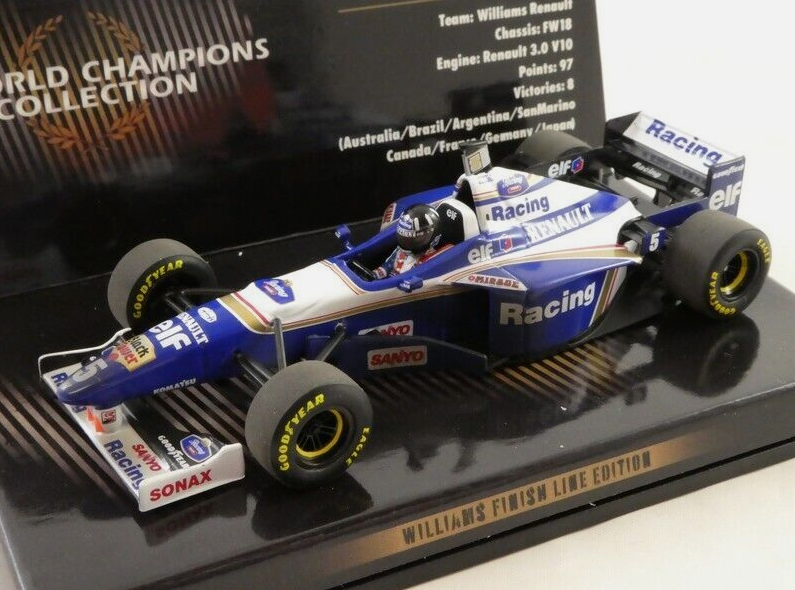 WILLIAMS RENAULT FW18 D.HILL 1/43
