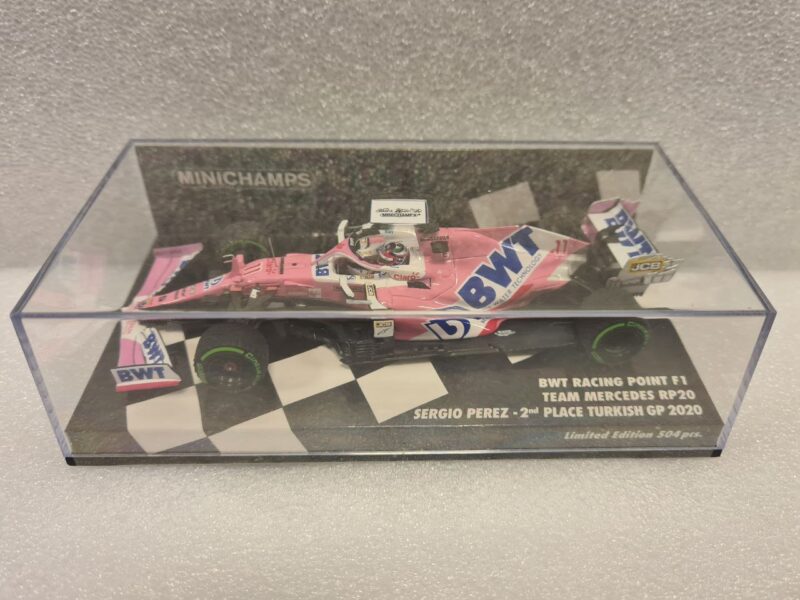 BWT RACING POINT F1 TEAM MERCEDES RP20 S.PEREZ 1/43