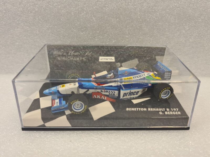 BENETTON B197 RENAULT G.BERGER 1/43