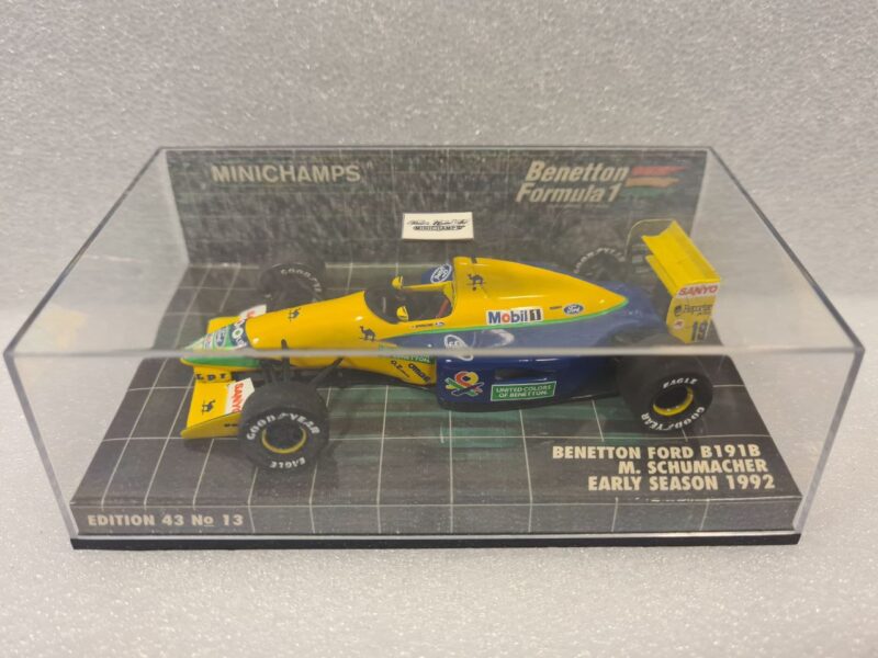 BENETTON FORD B191B M.SCHUMACHER 1/43
