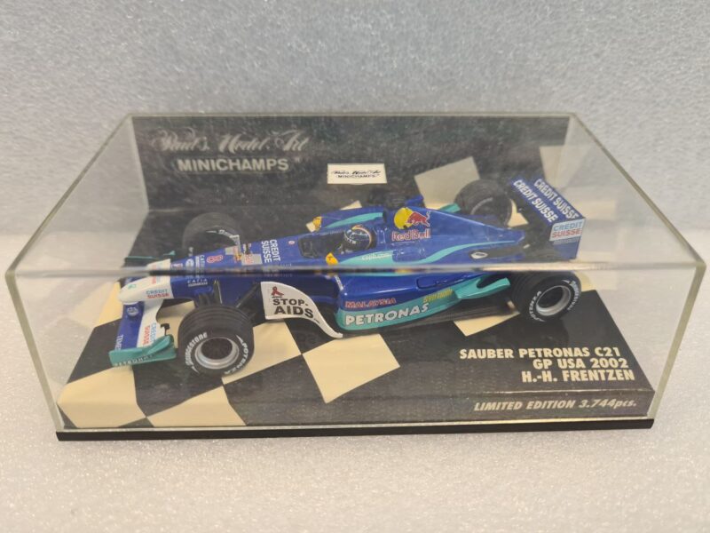 SAUBER PETRONAS C21 H.-H. FRENTZEN 1/43