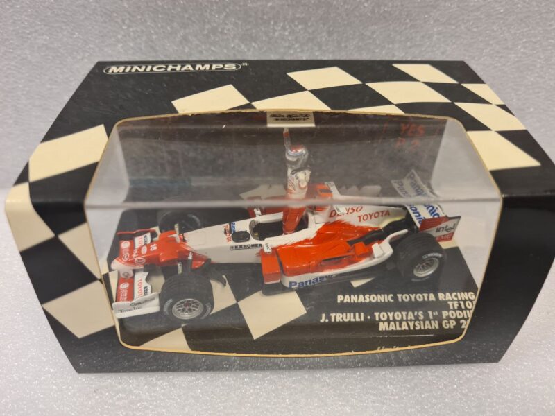 PANASONIC TOYOTA RAGING TF105 J.TRULLI 1/43