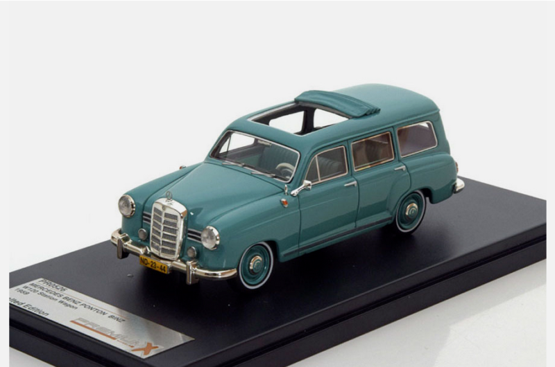 MERCEDES PONTON BINZ STATION WAGON 1954 1/43