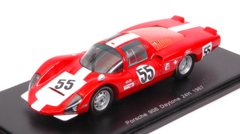 PORSCHE 906 LH SPOERRY-STEINEMANN 1/43