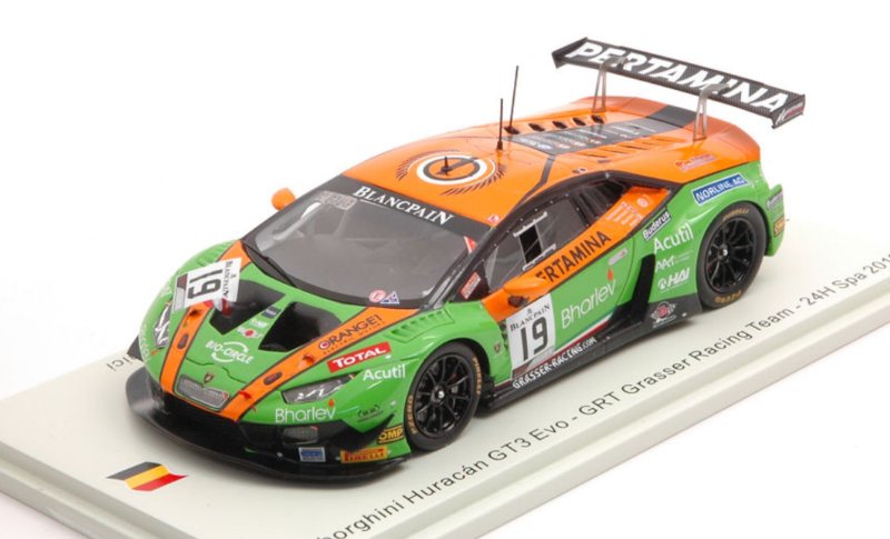 LAMBORGHINI HURACAN GT3 SANTAMATO-AMICI-MAURON-TWERASER 1/43