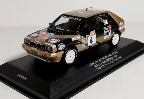 SCR004 LANCIA DELTA HF ESSO 1/43