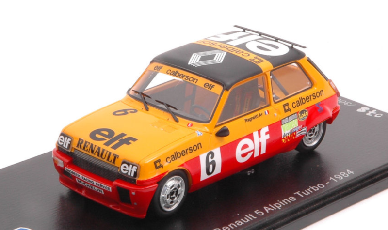 RENAULT ALPINE TURBO J.RAGNOTTI 1/43