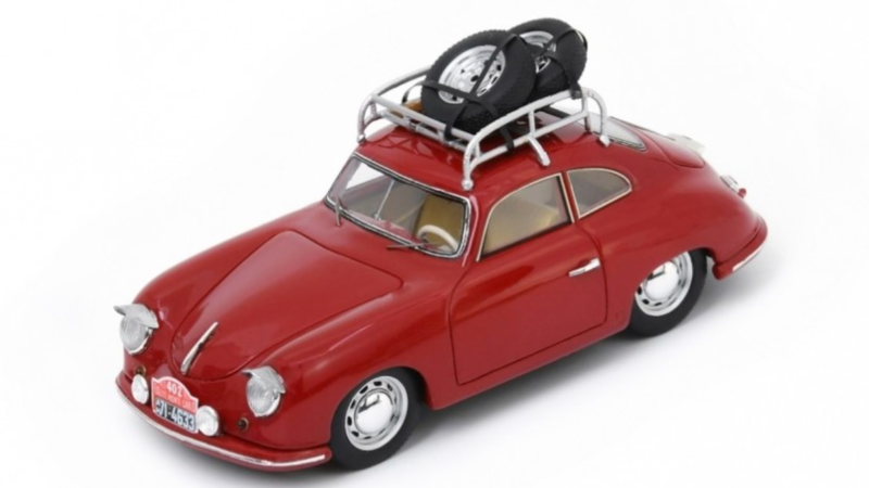 PORSCHE 356 1100 MERCK & VON JUNGENFELD 1/43