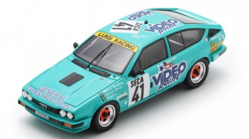 ALFA ROMEO GTV 6 MAILLIEN-BOVY-"FAUSTEIN" 1/43