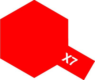 X7 COLORE ACRILICO RED LUCIDO 10 ml