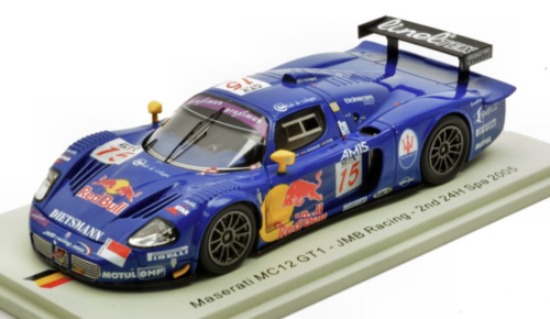 100SPA19 MASERATI MC12 GT1 BERTOLINI-WENDLINGER-PETER 1/43