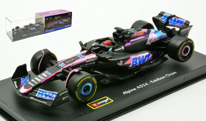 BWT RACING ALPINE A524 E.OCON SIGNATURE 1/43