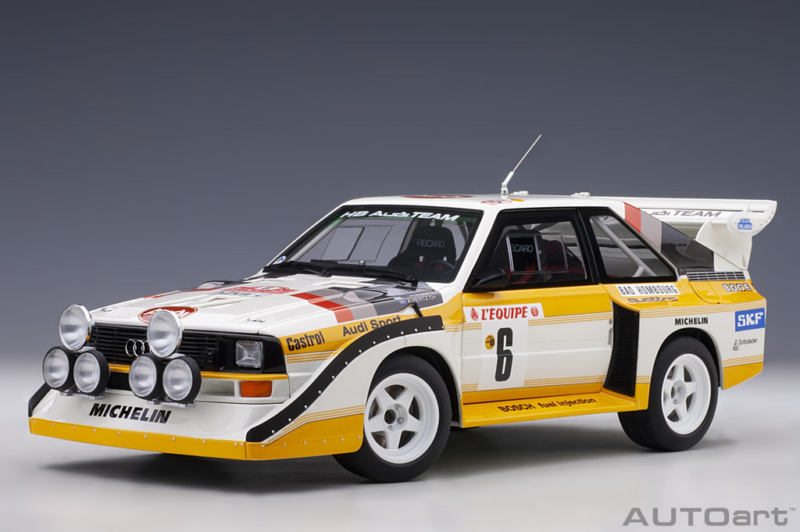 AUDI SPORT QUATTRO S1 MIKKOLA-HERTZ 1/18