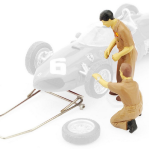 MECCANICI FERRARI 1961 + CRIC CAMBIO GOMME Pz.2