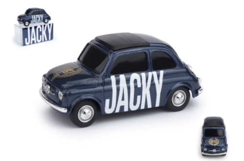 br070 FIAT 500 BRUMS 80 ANNI JACKY 1/43