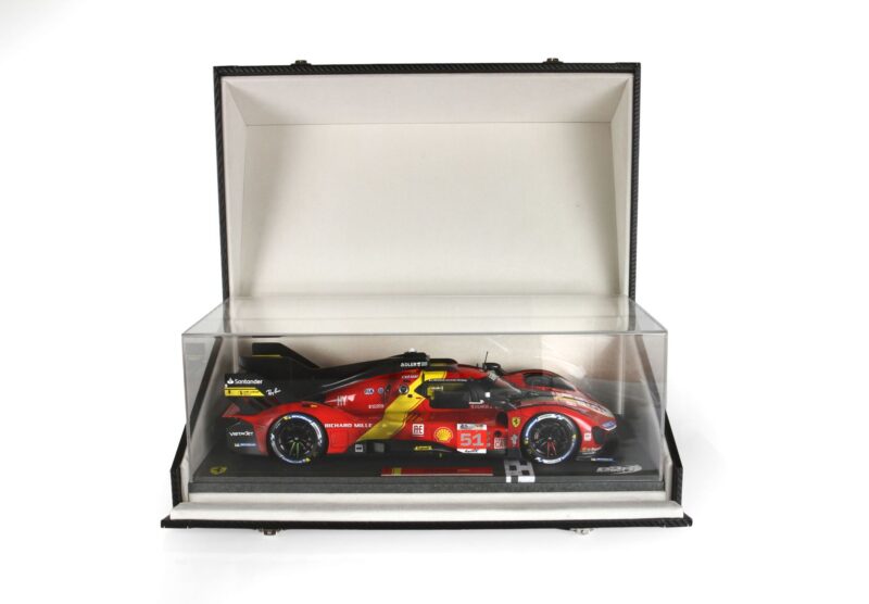 FERRARI 499P WINNER 24H LE MANS 2023 CON USURE DI FINE GARA 1/12