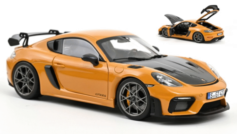 PORSCHE CAYMAN GT4 RS W/WEISSACH 2023 1/18