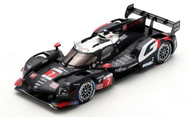TOYOTA GR010 LOPEZ-KOBAYASHI-DE VRIES 1/18